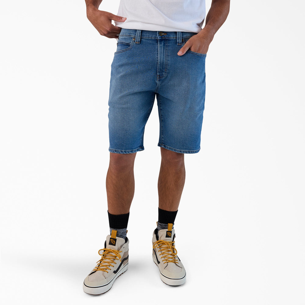 FLEX 5-Pocket Denim Shorts, 11" | Dickies