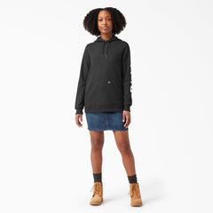 Women's Water Repellent Sleeve Logo Hoodie | Dickies