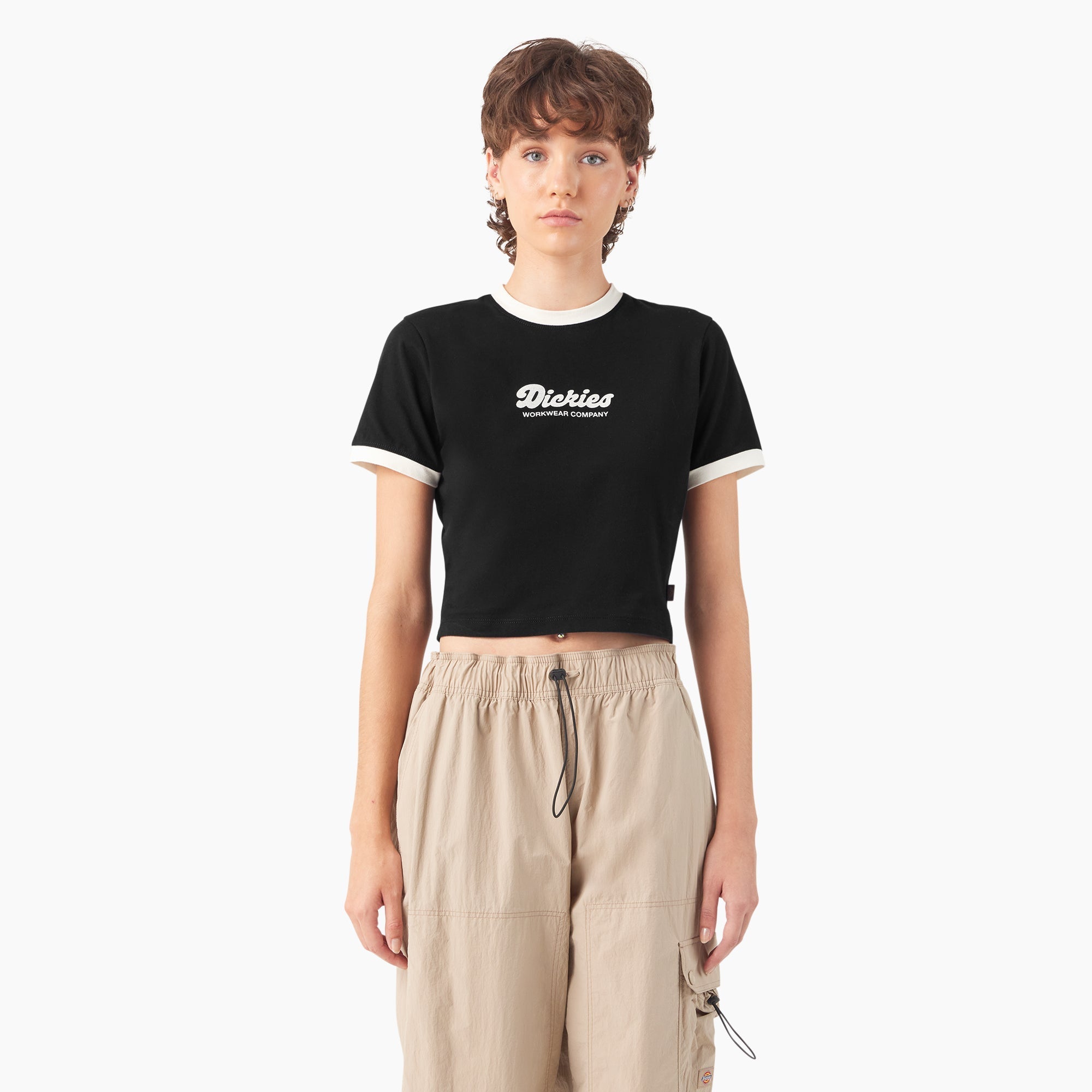 Women’s Lewistown Cropped Ringer T-Shirt | Dickies
