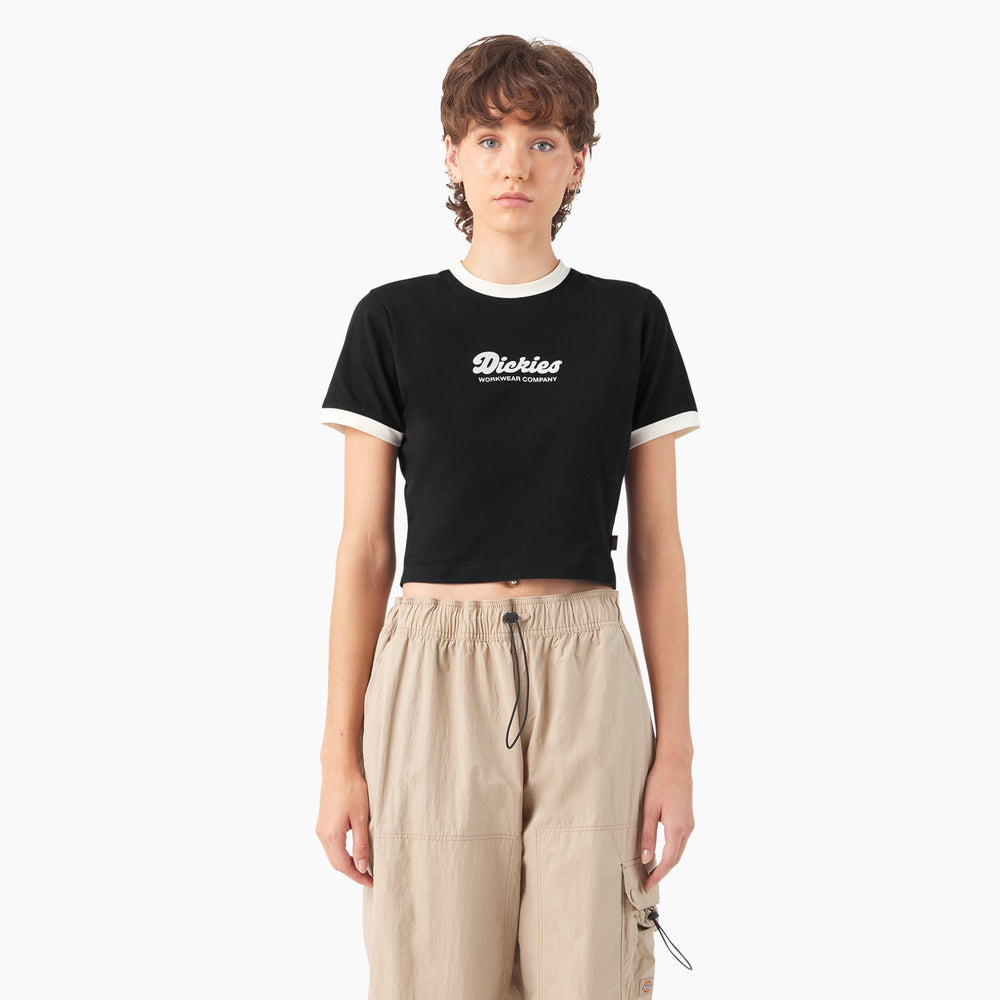 Women’s Lewistown Cropped Ringer T-Shirt | Dickies